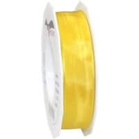 PRAESENT Seidenband 4642525-605 Gelb 25 mm x 25 m 2 Stück