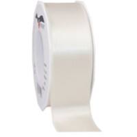 PRAESENT Doppelsatin 7184025-804 Elfenbein 40 mm x 25 m 2 Stück