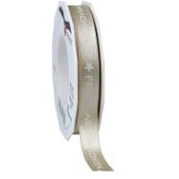 PRAESENT Satinband 3131520-081 Gold 15 mm x 20 m 2 Stück