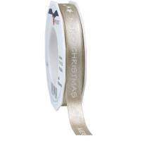 PRAESENT Satinband 3131520-089 Gold 15 mm x 20 m 2 Stück