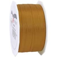 PRAESENT Taftband 6051050-634 Gold 10 mm x 50 m 2 Stück