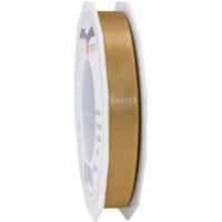 PRAESENT Doppelsatin 7181525-634 Gold 15 mm x 25 m 2 Stück