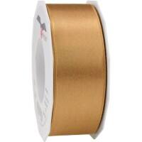 PRAESENT Doppelsatin 7184025-634 Gold 40 mm x 25 m 2 Stück