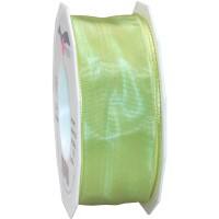 PRAESENT Seidenband 4644025-702 Jade 40 mm x 25 m 2 Stück