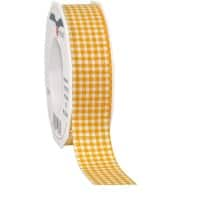 PRAESENT Motivband 8562520-705 Gelb 25 mm x 20 m 2 Stück