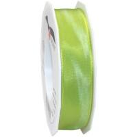 PRAESENT Seidenband 4642525-502 Limette 25 mm x 25 m 2 Stück