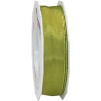 PRAESENT Seidenband 4642525-535 Kiwi 25 mm x 25 m 2 Stück