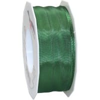 PRAESENT Seidenband 4644025-137 Immergrün 40 mm x 25 m 2 Stück