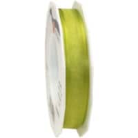 PRAESENT Organza 4831525-027 Limette 15 mm x 25 m 2 Stück