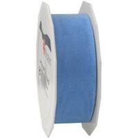 PRAESENT Organza 6012525-612 Hellblau 25 mm x 25 m 3 Stück