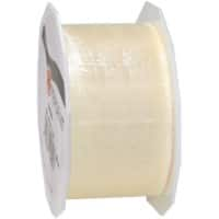 PRAESENT Organza 6014025-004 Créme 40 mm x 25 m 3 Stück