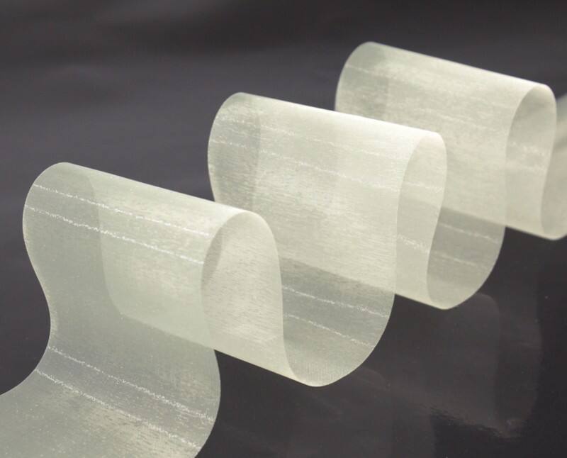 PRAESENT Organza 6017525-004  Créme 72 mm x 25 m 3 Stück