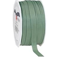 PRAESENT Taftband 6051050-556 Altgrün 10 mm x 50 m 2 Stück