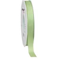PRAESENT Taftband 6051550-136 Pastellgrün 15 mm x 50 m 2 Stück
