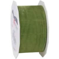 PRAESENT Organza 6014025-621 Olive 40 mm x 25 m 3 Stück
