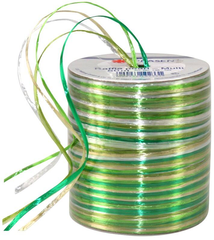 PRAESENT Bastband 138-102 Mehrfarbig 5 mm x 50 m 3 Stück