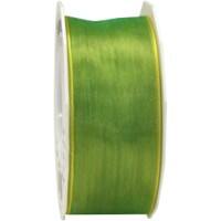 PRAESENT Organza 6074025-507  Limette  40 mm x 25 m 2 Stück