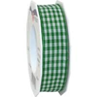 PRAESENT Motivband 6192520-607 Grün, Weiß 25 mm x 20 m 2 Stück