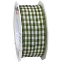 PRAESENT Motivband 6194020-621 Olive, Créme 40 mm x 20 m 2 Stück