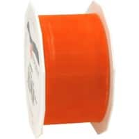 PRAESENT Organza 6014025-620 Orange 40 mm x 25 m 3 Stück