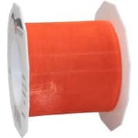 PRAESENT Organza 6017525-620  Orange 72 mm x 25 m 3 Stück