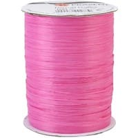 PRAESENT Bastband 133-606 Pink 5 mm x 100 m 3 Stück