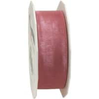 PRAESENT Organza 6012525-021 Hellrosa 25 mm x 25 m 3 Stück