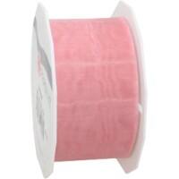 PRAESENT Organza 6014025-021 Hellrosa 40 mm x 25 m 3 Stück