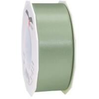 PRAESENT Doppelsatin 7184025-556 Altgrün 40 mm x 25 m 2 Stück