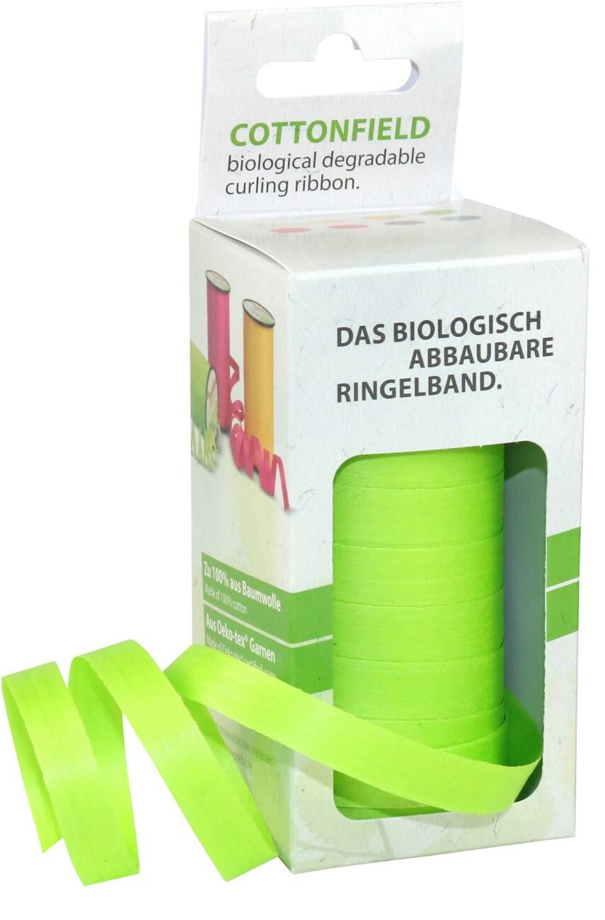 PRAESENT Ringelband 85409-630 Hellgrün 10 mm x 50 m 2 Stück