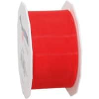 PRAESENT Organza 6014025-609 Rot 40 mm x 25 m 3 Stück