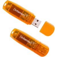 INTENSO USB-Stick 3502492 Orange 64 GB 2 Stück
