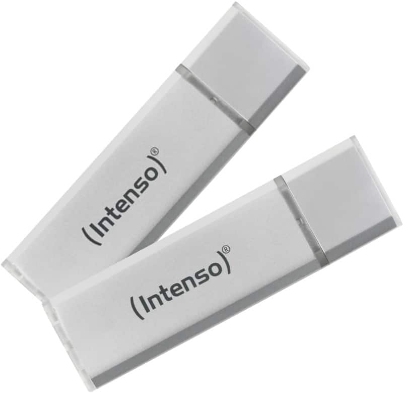 INTENSO USB-Stick 3531482 Silber 32 GB 2 Stück