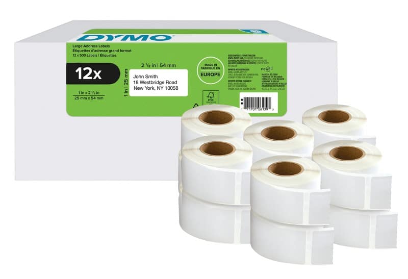 DYMO Adressetiketten LabelWriter 2177563 Authentisches Weiß