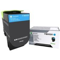 Lexmark Tonerkartusche 71B0020 Blau Original Standard