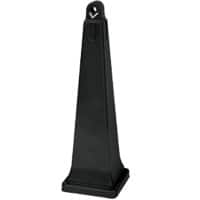Rubbermaid Smokers Station Zigaretteneimer 31,1 x 31,1 x 100,1 cm Schwarz 86876166873