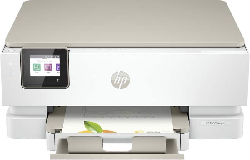 HP ENVY HP Inspire 7224e Farb Tintenstrahl Drucker DIN A4 Beige