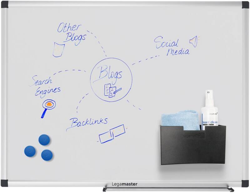 Legamaster UNITE PLUS Whiteboard Magnetisch Emaille Einseitig 60 (B) x 45 (H) cm