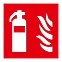 Seco Schild Feuerlöscher Zum Ankleben Kunststoff 15 x 15 cm EF01SRP-150X150