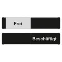 Seco Schild Frei Besetzt Zum Ankleben Aluminium, Polypropylen 5,2 x 25,5 cm