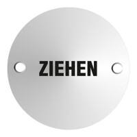 Seco Schild Ziehen Zum Ankleben Aluminium  GSAA007