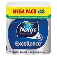 Nalys Comfort Toilet Paper 5 Ply 18 Rolls