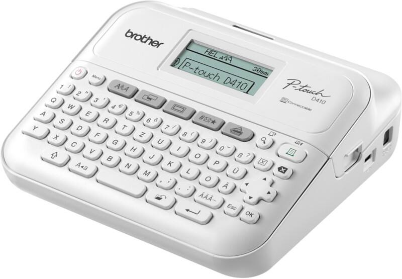Brother Etikettendrucker P-touch PTD410VPRG1 QWERTZ