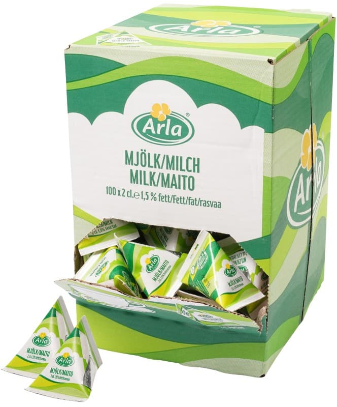 Arla H-Milch 1.5 % Reines UHT 100 Stück a 20ml