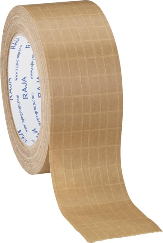 RAJA Verpackungsklebeband Braun 50 mm (B) x 25 m (L) Papier 36 Rollen 