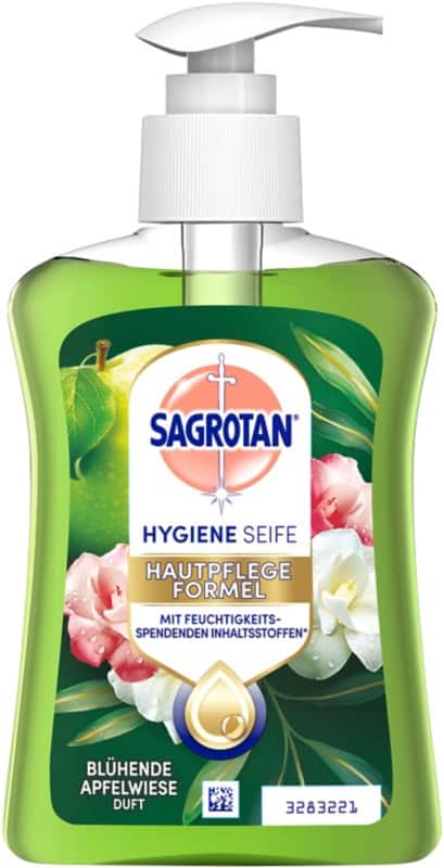 Sagrotan Blühende Apfelwiese Handseife Flasche Flüssig 250 ml