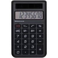 Maul Taschenrechner ECO 250 8-stelliges Display Schwarz