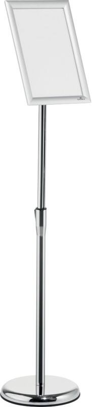 DURABLE Infoständer DIN A4 Aluminium, Kunststoff Silber