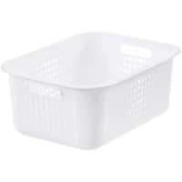 SmartStore Korb Kunststoff Weiß 3186781 2,8 (B) x 3,7 (T) x 1,5 (H) cm