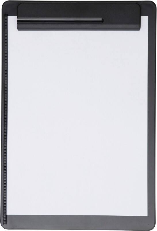 Maul MAULgo Klemmbrett DIN A4 Kunststoff Schwarz Hoch 2325190.ECO